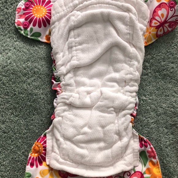 3 Blueberry Newborn Simplex Organic All-in-One cloth diapers - Picture 6 of 7